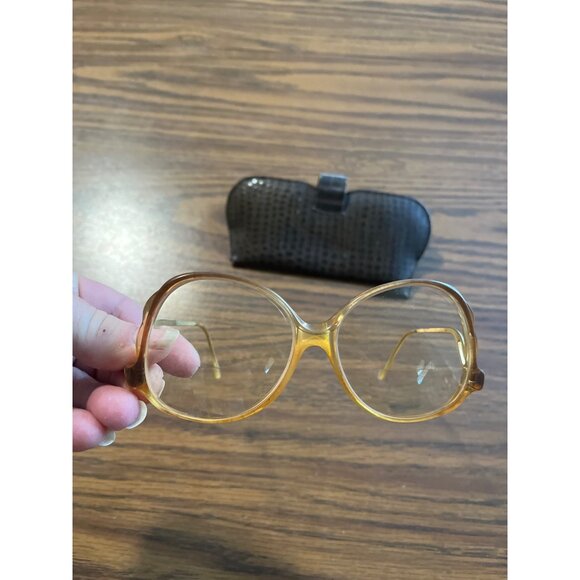 Bi-focal oversized glasses with case vintage - Picture 5 of 5